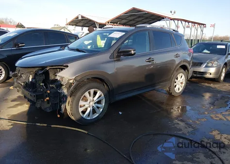 2014 Toyota Rav4 Limited z USA, uszkodzony, nr VIN 2T3DFREVXEW152055
